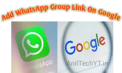 Add WhatsApp Group Link On Google