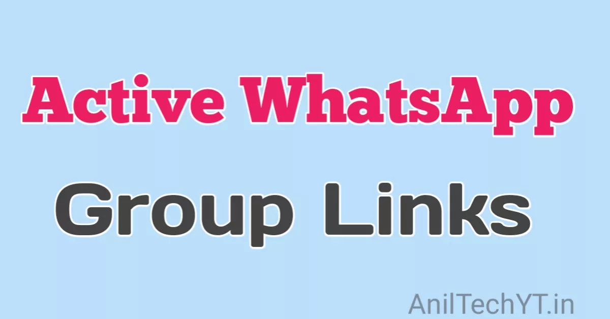 WhatsApp Group Link 2024