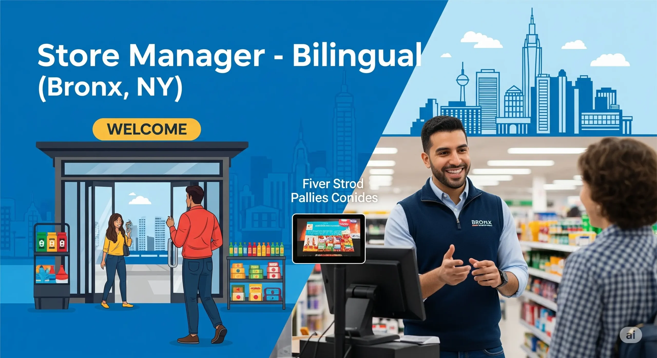 Store Manager – Bilingual (Bronx, NY)
